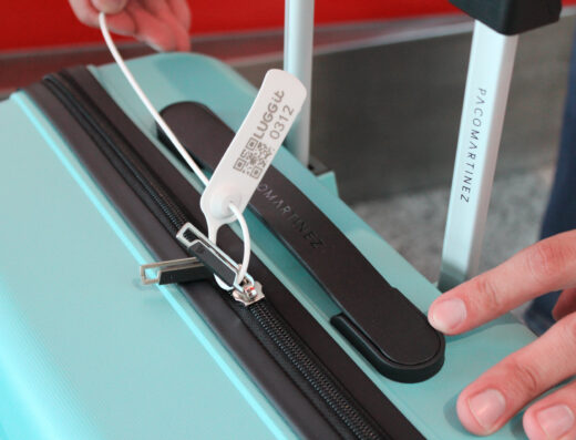 Secure luggage storage