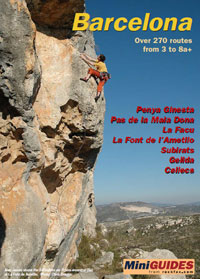 Rockfax Barcelona climbing guide