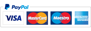 Paypal and credit card logos