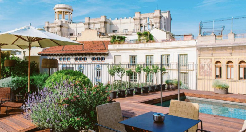 Mercer Hotel roof terrace